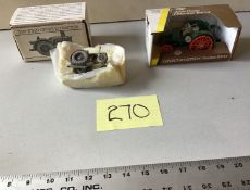 Pewter John Deere Tractor, Plus…