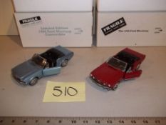 Danbury Mint Ford Mustangs