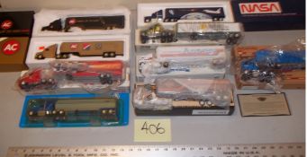 Ertl 1/64-scale Semis - Ass't