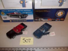 Franklin Mint Ford Mustangs