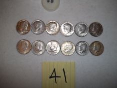 Silver Kennedy Half Dollars