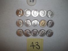 Silver Kennedy Half Dollars