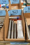 Lot - Solid Carbide Indexable End Mills with Solid Carbide Tap in (1) Box