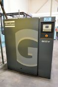 2011 Atlas Copco Model GA37FF 50 HP Rotary Screw Packaged Air Compressor