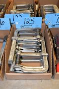 Lot - (7) Bessey Model SQ-4 Square Series 4