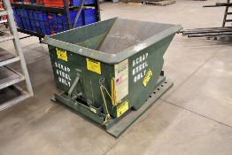 Jesco Model 211711 2,000-lb. Capacity 1/2 Cubic Yard Self Dumping Hopper
