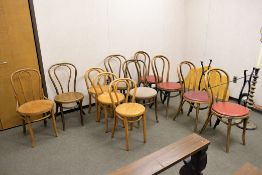 Lot - Kiln-Sitter Model K Pottery Kiln, (11) Chairs, (1) Ottoman, Etc.