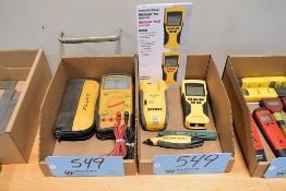 Lot - Sperry Wire Tracker Model ET64220 Wire Tracer, Klein Model VDV Scout Pro Cable Tester, Etc.