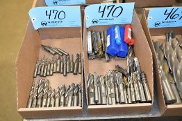 Lot - 4-Flute and Tapered End Mills in (2) Boxes