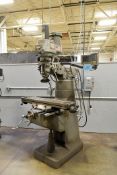 Bridgeport 2 HP Vertical Milling Machine, Acu-Rite 2-Axis Digital Readout