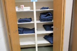 Lot - First Aid Kit, Burn Cream, Sterile Alcohol Prep Pads and Eagle Masking Uniform Shirts
