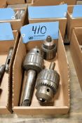 Lot - (1) Jacobs 36KD and (2) Jacobs 18N 3/4
