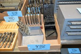 Lot - (2) Drill Indexes with Drills and (1) Lapping Set with Stand in (1) Box