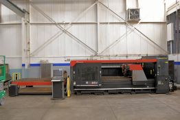 2013 Amada Model FO MII 3015 NT 3 Axis Flying Optic Laser Cutting Machine, Amada Control