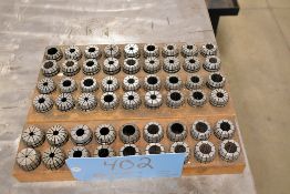 Lot - (3) 18 Piece ER32 Collet Sets with Stands