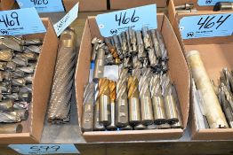 Lot - Roughing End Mills in (1) Box with (1) Large Roughing End Mill