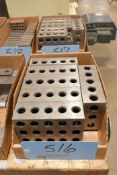 Lot - (6) 2-4-6 Honeycomb Setup Blocks in (1) Box