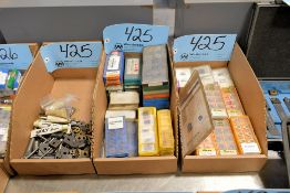 Lot - Carbide Inserts in (3) Boxes