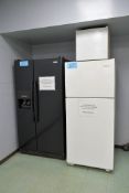 Lot - (1) Whirlpool Model ED5DHEXWB00 25.3 cu. ft. Side by Side Refrigerator/Freezer, Etc.