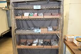 Lot - Bolts, Nuts, Washers, Clips and Mounts in (15) Boxes and (1) Organizer