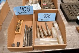 Lot - Shrink Fit Tools, Collet Chucks and Collets in (2) Boxes