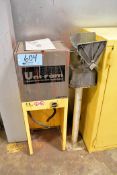 Uni-Ram Model UG110 Automatic Solvent Spray Gun Cleaning System, Etc.