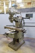 Bridgeport 2 HP Vertical Milling Machine, Acu-Rite 2-Axis Digital Readout