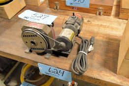 Suburban Tool Model MG5-CV-S1 Master-Grind Spin Index Fixture with Model MG5-MD 1/15 HP Motor Drive