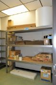 Lot - Shipping, Janitorial and Maintenance Supplies in (1) Room (Racks Not Included)