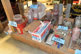 Lot - Paint Supplies, Including: Painter's Plastic, Hand Roller Pail, Mixing Cups, Etc.