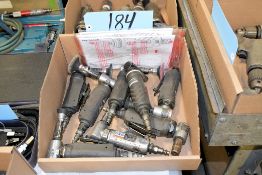 Lot - (7) Husky Model H4230C and (1) Ingersoll Rand Model 301B 1/4