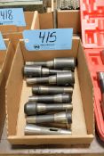 Lot - R8 End Mill Holders in (1) Box