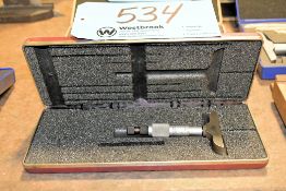 Starrett Depth Micrometer with Case