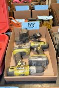 Lot - (2) Ryobi Model P271 1/2