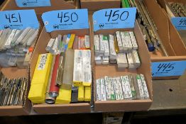 Lot - Packaged Taps in (2) Boxes