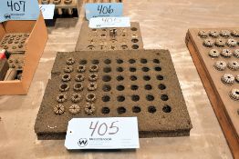 16 Piece 75TG Collet Set with 17 Piece Erickson LTC Tapping Adapter Set