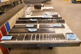 Amada Model A06831 18-Piece Gooseneck Punch Set in (1) Row w/ Wilson 44033C, 3.937