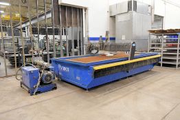2018 American Waterjet Model Patriot P612 Waterjet Cutting Machine, Calypso Waterjet Intensifier
