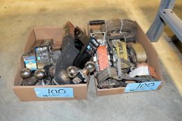 Lot - Ratchet Straps and 2