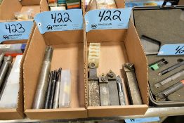 Lot - Indexable Carbide Boring and Turning Tools in (2) Boxes
