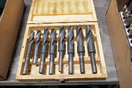 8-Piece Reduced Shank Drill Set with Case