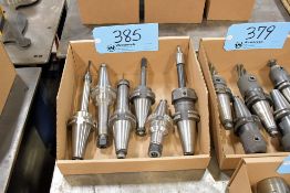 Lot - (6) Cat 40 Collet Chucks in (1) Box