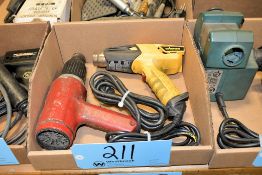 Wagner Model 0503655 1,200 Watt Electric Heat Gun with Milwaukee Cat No. 8975 1,400 Watt Dual Temp