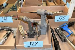 Lot - (2) Pneumatic Pop Rivet Guns in (1) Box