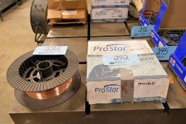 Lot - (2) Spools of Copper Mig Wire