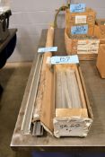Lot - Hinges, Pins, Brackets and Trim in (2) Rows