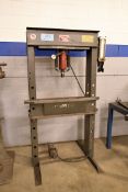 Ramco Model RP55, 55 Ton Capacity H-Frame Hydraulic Shop Press, 30