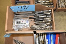 Lot - End Mills and Boring Bars in (2) Boxes