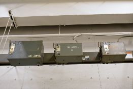 Lot - (1) 100-Amp, (1) 60-Amp and (4) 30-Amp Bus Plugs (Located at Column H-15)