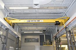 CM Meteor 3-Ton Capacity Single Girder Underhung Overhead Bridge Crane